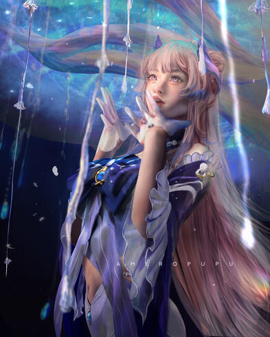 Half Body + Background